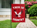 This Is Eastern Washington Eagles Country Double Sided Garden Flag