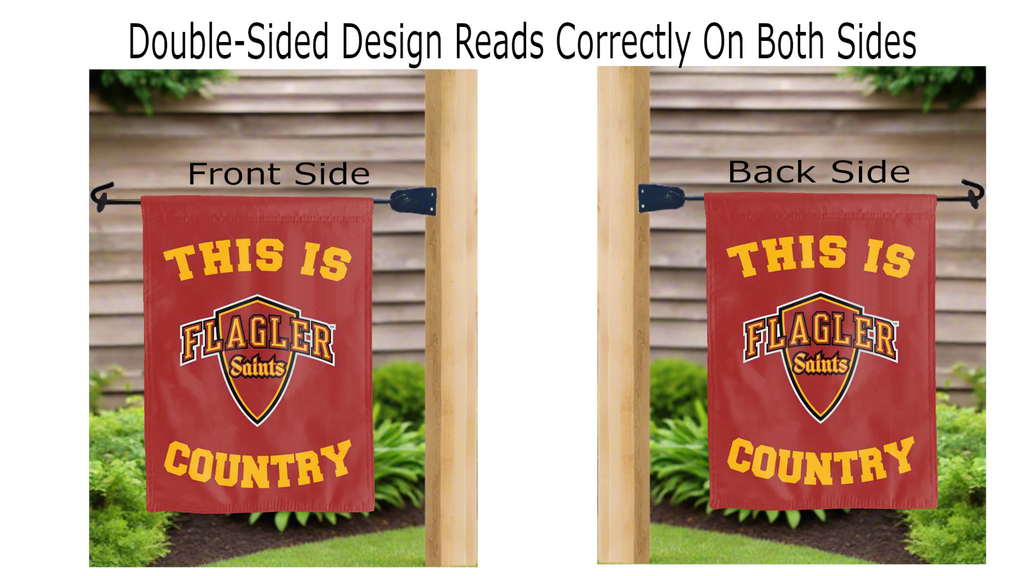 Flagler College - This Is Flagler College Saints Country Garden Flag