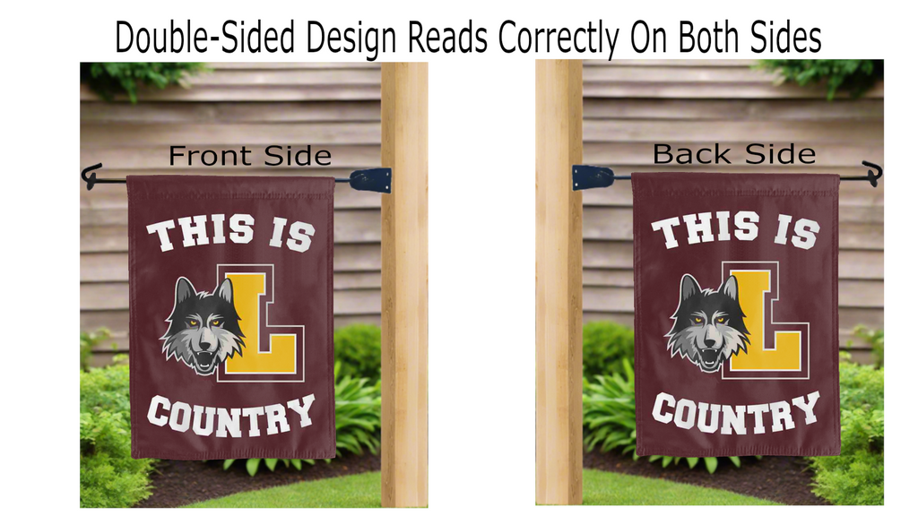 This Is Loyola Chicago Ramblers Country Double Sided Garden Flag
