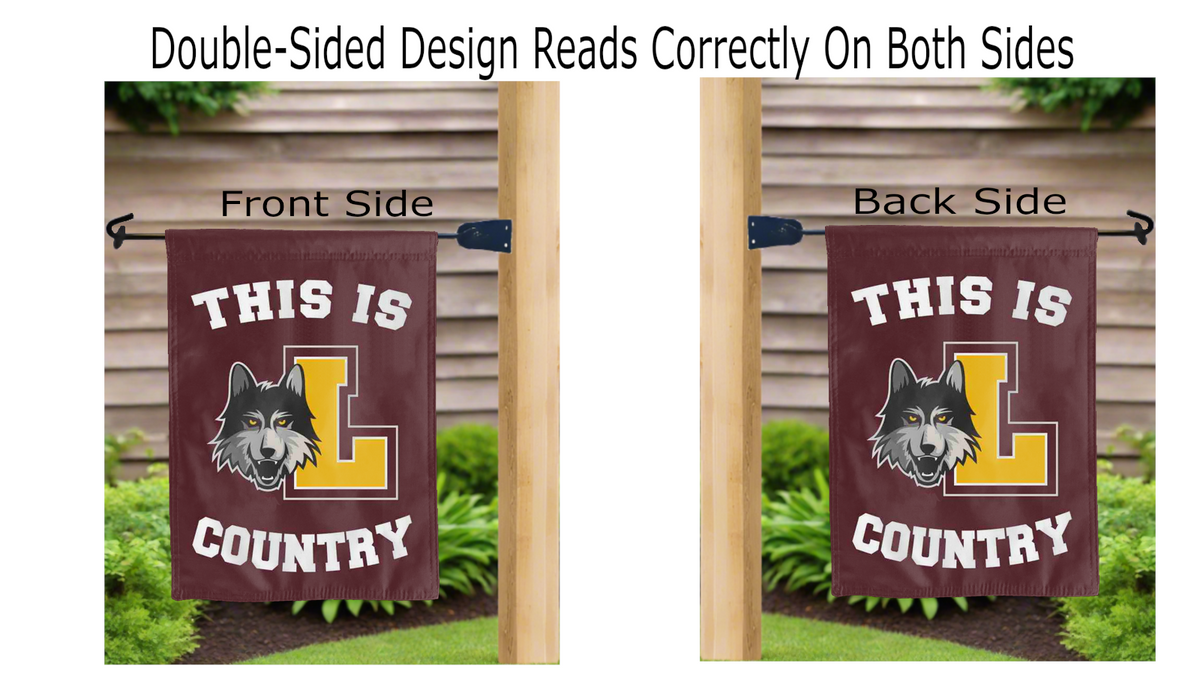 This Is Loyola Chicago Ramblers Country Double Sided Garden Flag