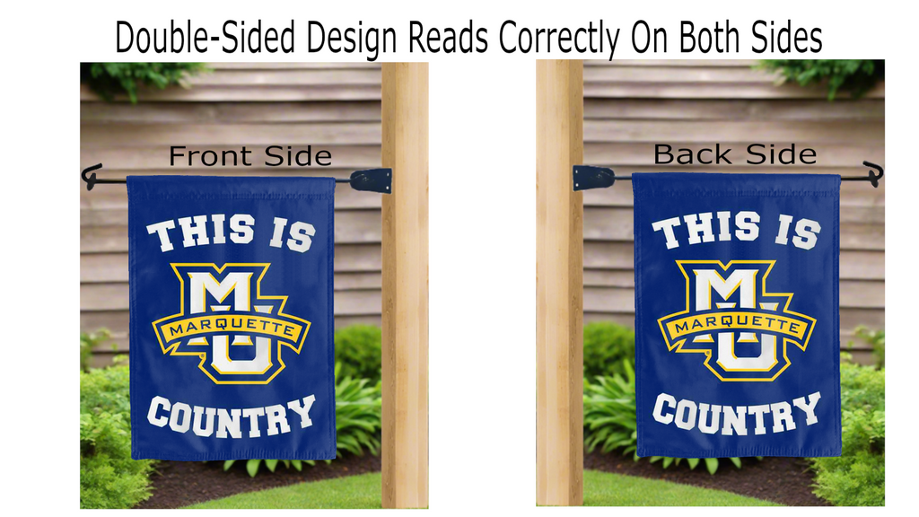 Marquette - This Is Marquette Country Garden Flag