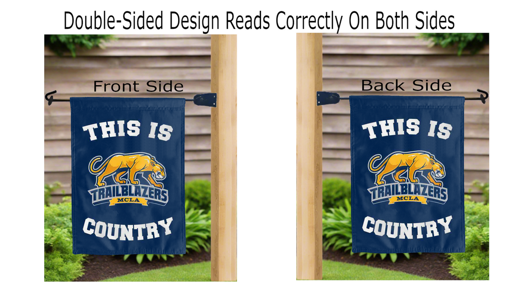 Massachusetts College of Liberal Arts - This Is Trailblazers Country Garden Flag