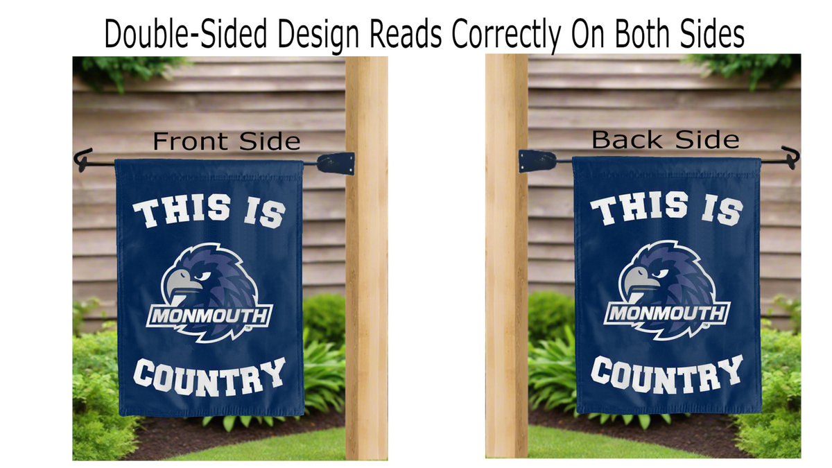 Monmouth University - This Is Monmouth Country Garden Flag