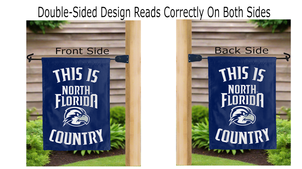 This Is North Florida Ospreys Country Double Sided Garden Flag