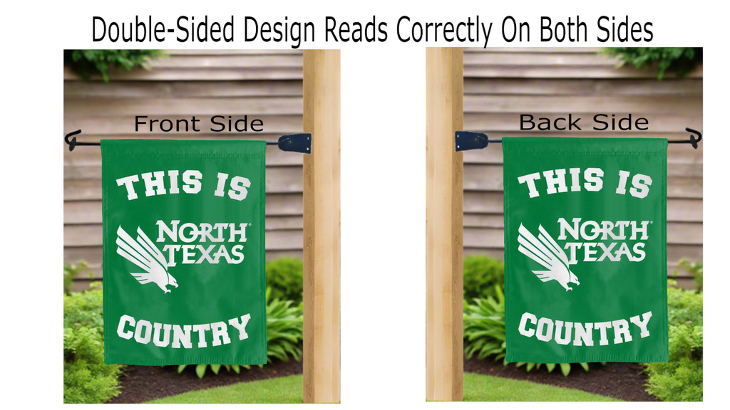 This Is North Texas Mean Green Country Double Sided Garden Flag