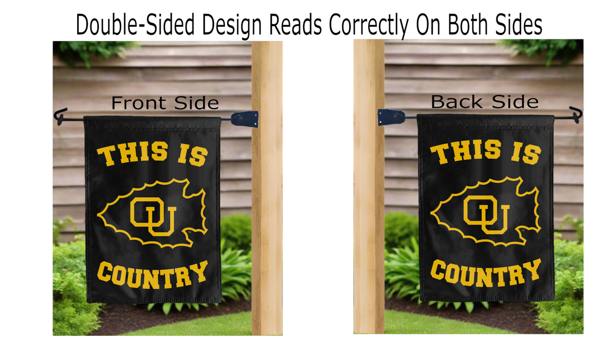 Ottawa University Braves Country Double Sided Garden Flag