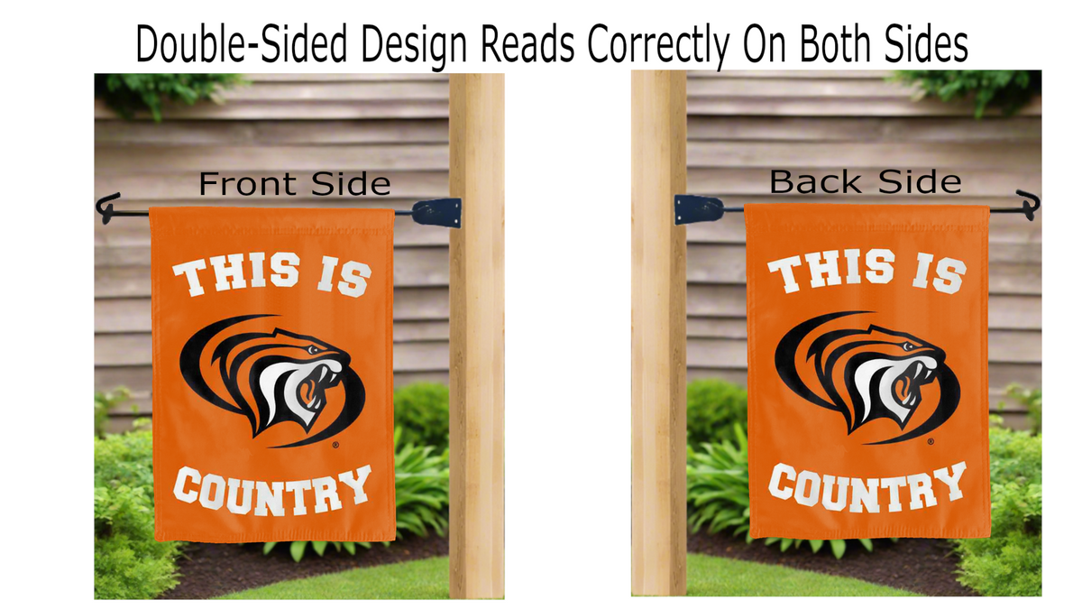 University of the Pacific - This is Pacific Tigers Country Garden Flag