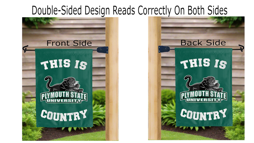 Plymouth State University - This Is Plymouth State University Panthers Country Garden Flag