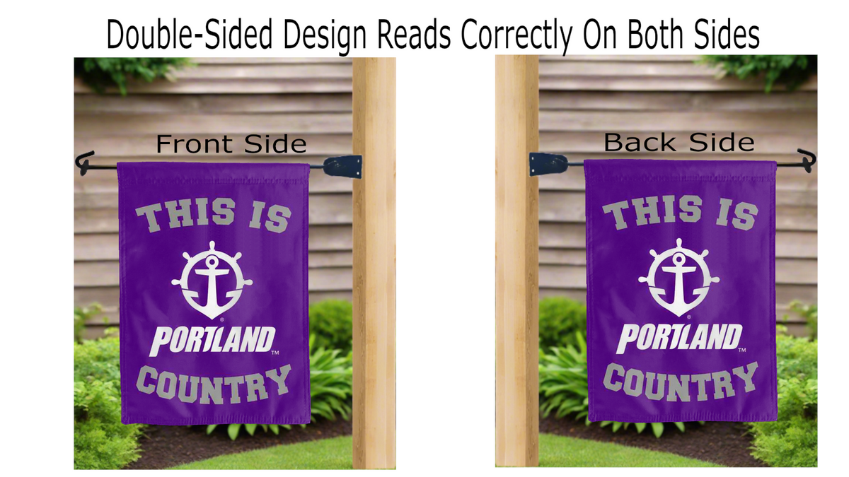 University of Portland - This Is Portland Pilots Country Garden Flag