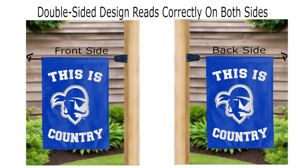 Seton Hall - This Is Seton Hall Pirates Country Garden Flag