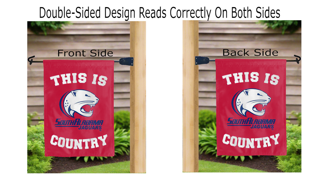 South Alabama - This Is South Alabama Jaguars Country Garden Flag
