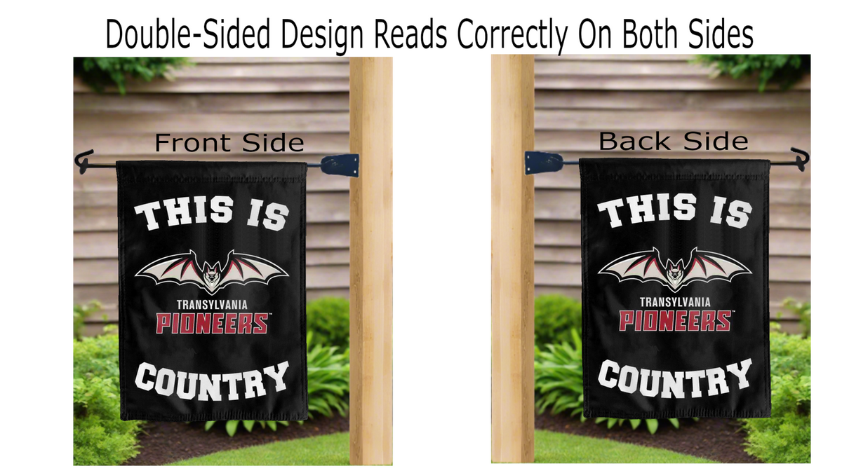 Transylvania University - This Is Transylvania Pioneers Country Garden Flag