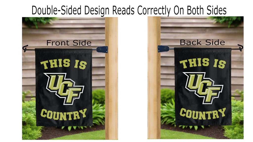 This Is UCF Knights Country Double Sided Garden Flag