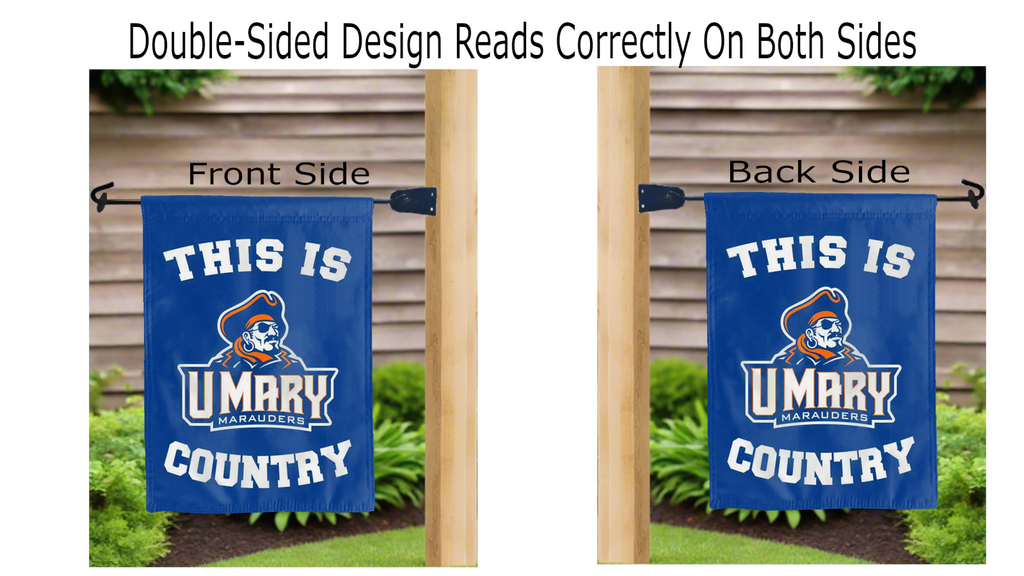 Mary North Dakota - This Is UMARY Marauders Country Garden Flag