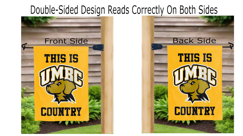 Maryland Baltimore County (UMBC) - This Is UMBC Country Garden Flag