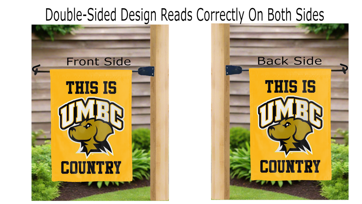 Maryland Baltimore County (UMBC) - This Is UMBC Country Garden Flag