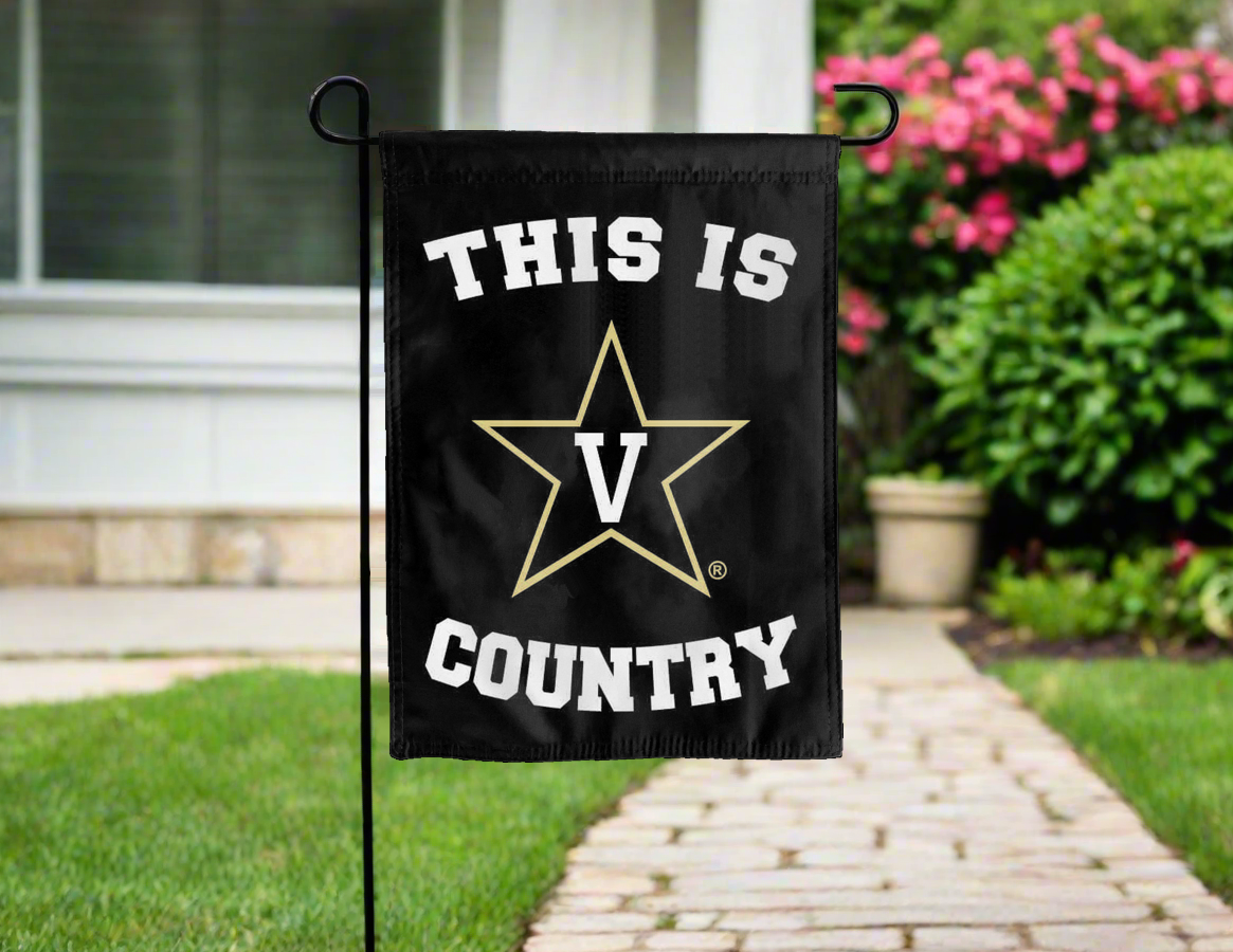 This Is Vanderbilt Commodores Country Double Sided Garden Flag