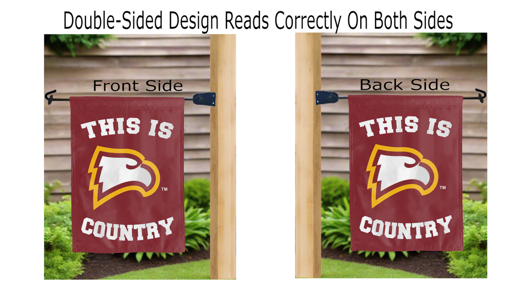 Winthrop University - This Is Winthrop University Eagles Country Garden Flag