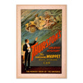 Thurston‚Äôs Vanishing Whippet Car Poster ‚Äî 1920s Vintage Magic Show Print | Magician Wall Art