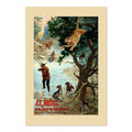 U.M.C. Cartridges ‚Äî Bear Hunt ‚Äî Vintage 1910s Advertising Poster | Hunting Wall Art