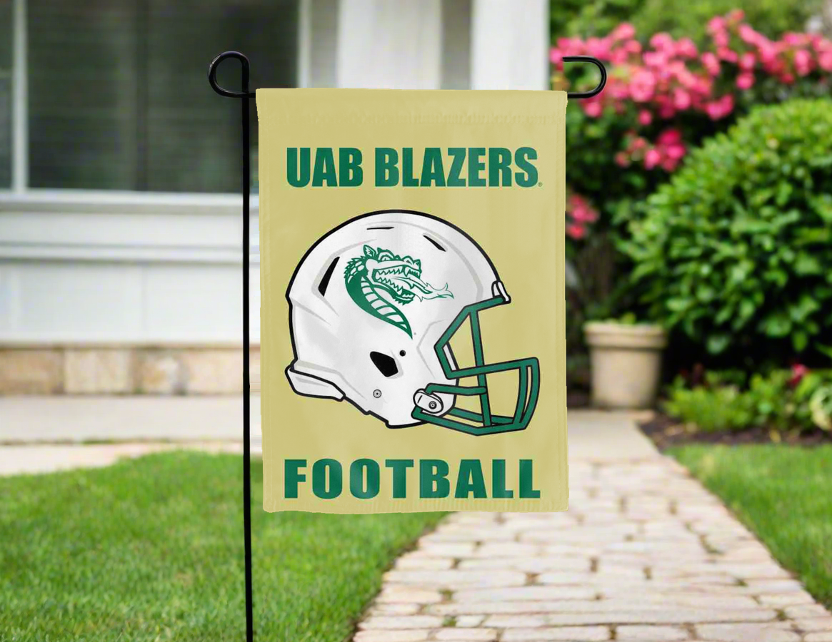 UAB Blazers Football Double Sided Garden Flag