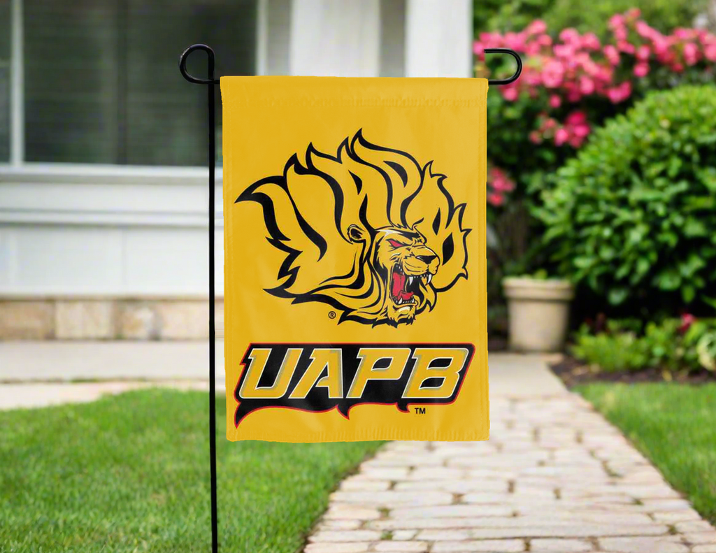 University of Arkansas at Pine Bluff - Golden Lions Garden Flag