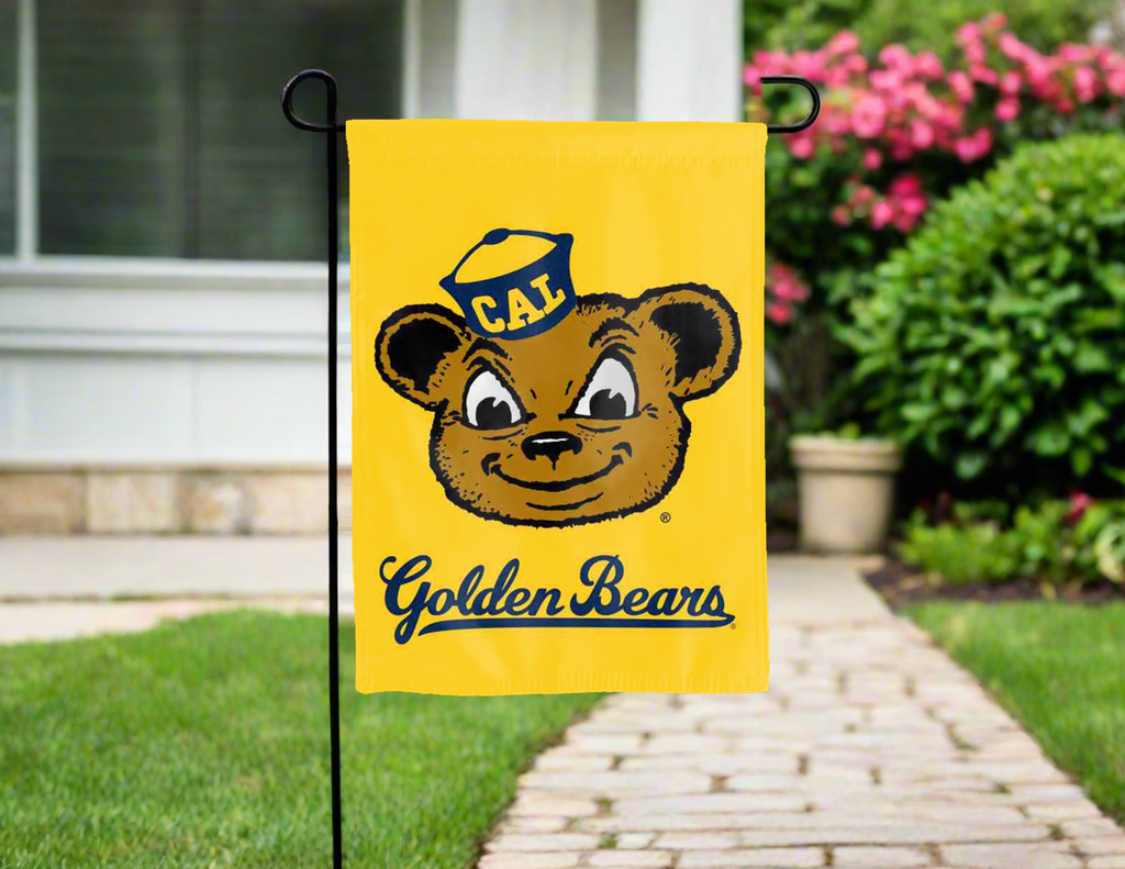 University of California Berkeley - Oski Garden Flag