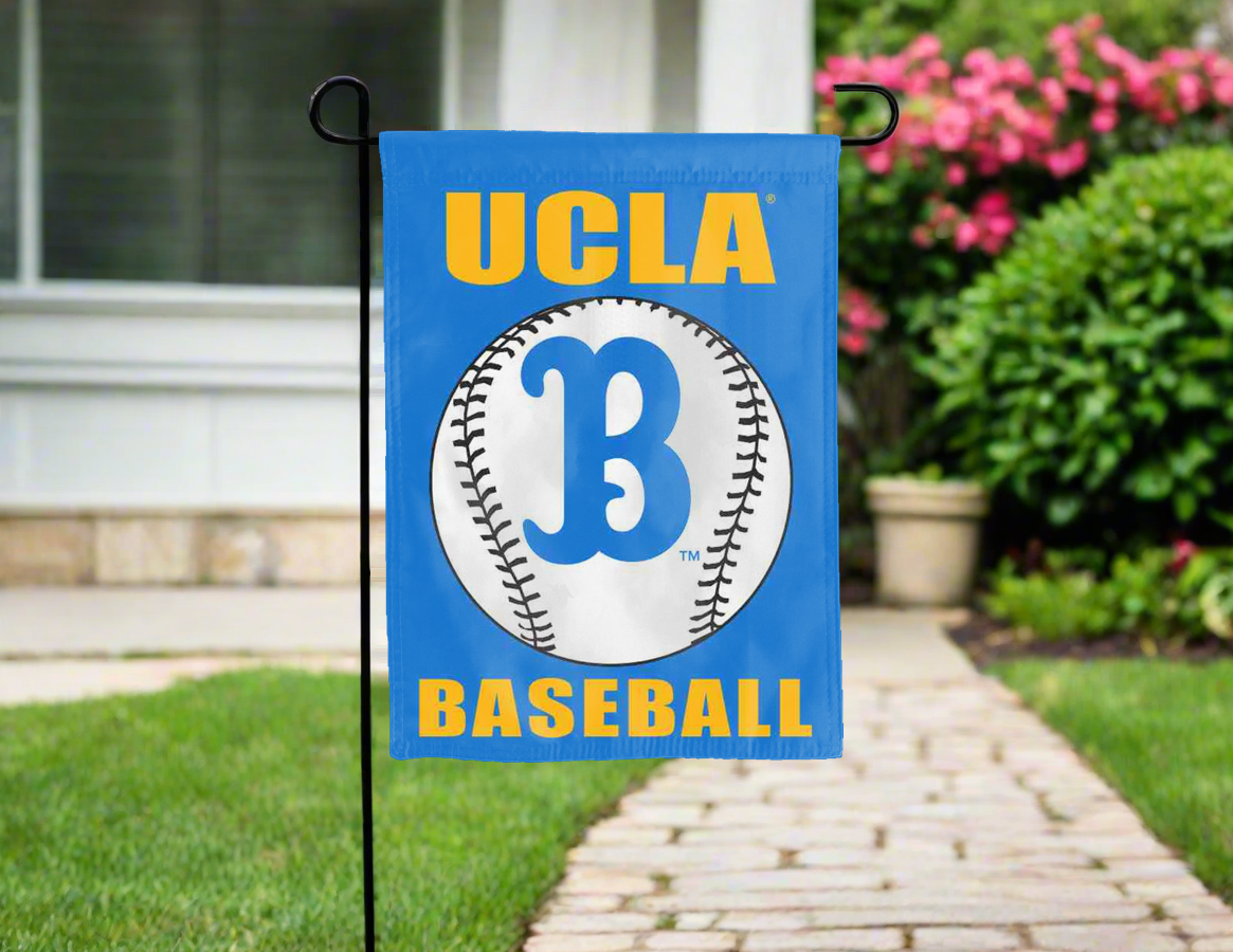 13x18 UCLA Baseball Garden Flag