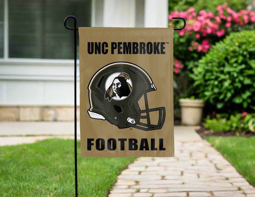 UNC Pembroke Football Garden Flag