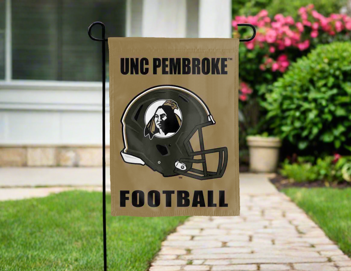 UNC Pembroke Football Garden Flag