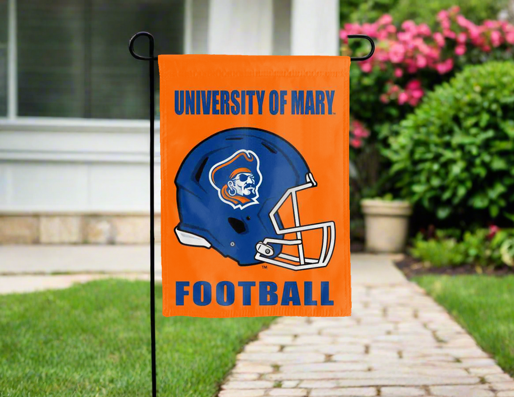 Mary North Dakota - Football Garden Flag
