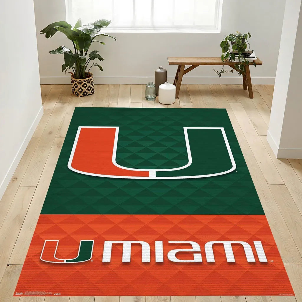 Miami Hurricanes Rug Ð Area for Home and O...