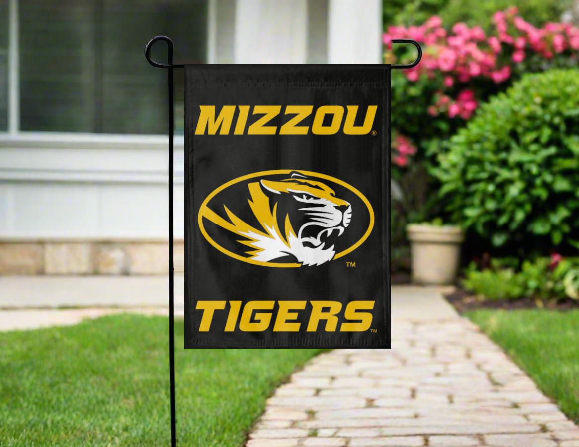 University of Missouri Tigers Double Sided Garden Flag