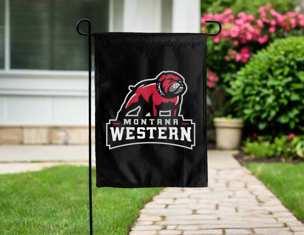 Montana Western Bulldogs Garden Flag