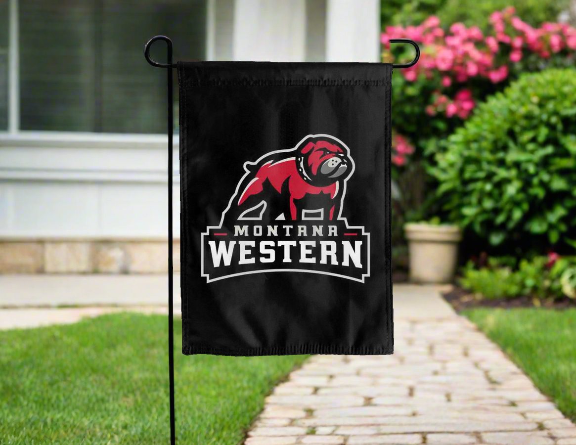Montana Western Bulldogs Garden Flag