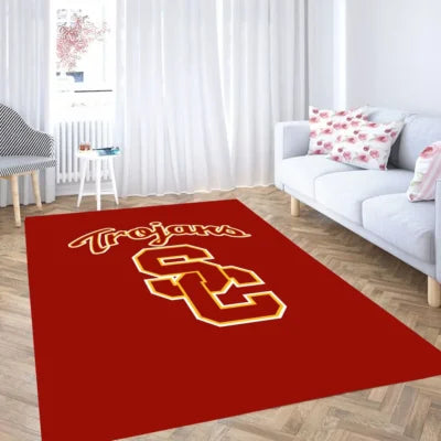 USC Trojans Rug Ð Logo Area Perfect for Li...