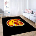 Trojan Helmet Rug Modern Living Room Floor Decor...
