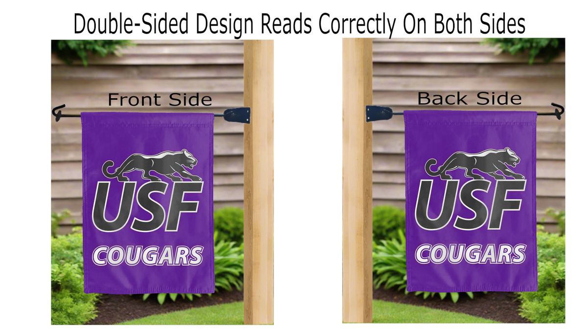 Sioux Falls - Cougars Garden Flag