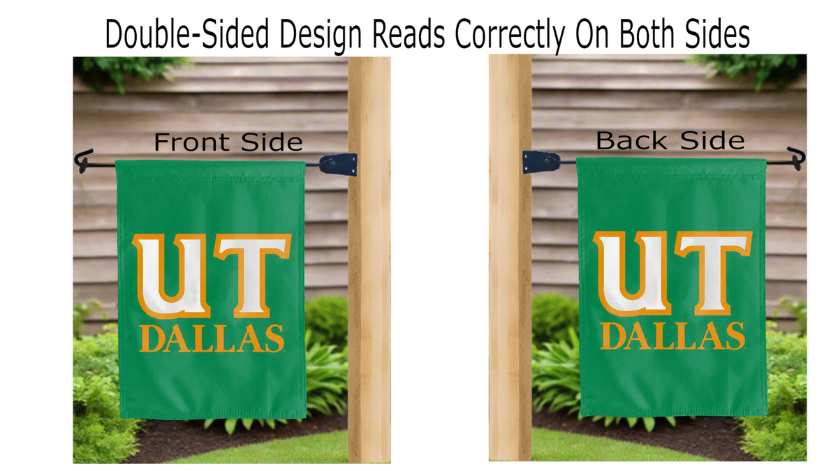 UT Dallas Garden Flag