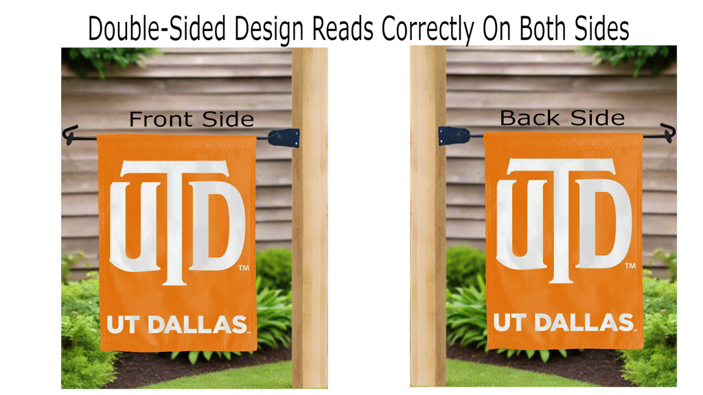 UT Dallas - Comets Garden Flag
