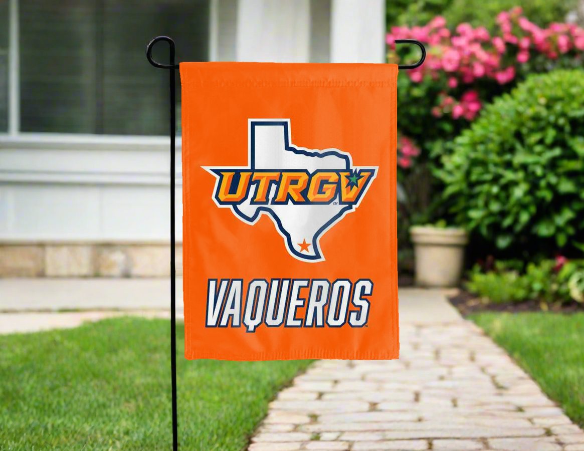 UT Rio Grande Valley - Vaqueros Garden Flag