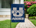 Utah State University Double Sided Garden Flag