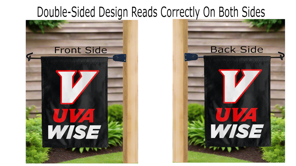 UVA Wise - Highland Cavaliers Double Sided Garden Flag