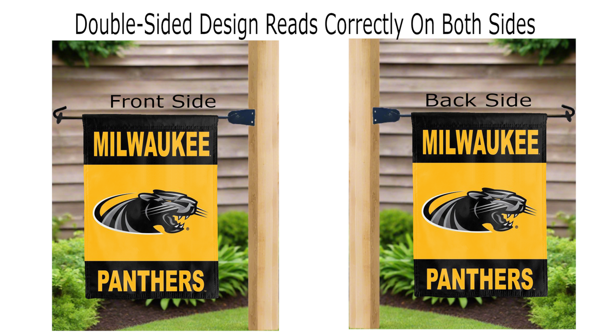 University of Wisconsin-Milwaukee - Panthers Garden Flag