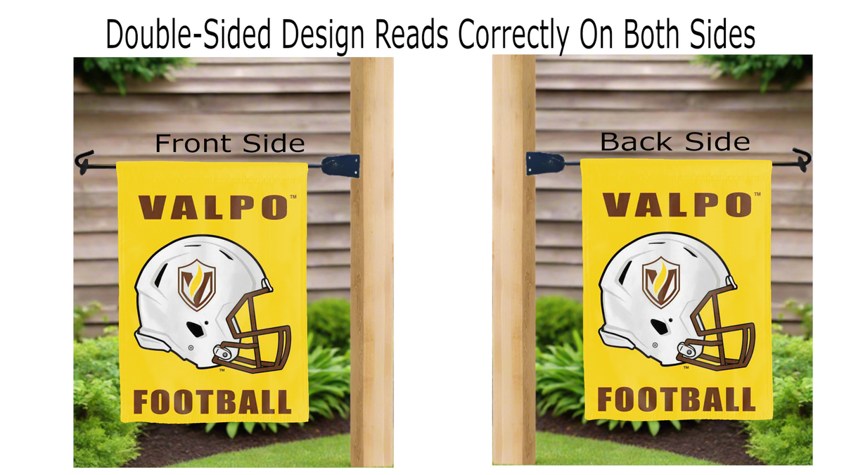 Valparaiso University - Football Double Sided Garden Flag