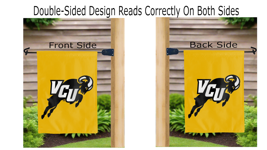 Virginia Commonwealth University Double Sided Garden Flag