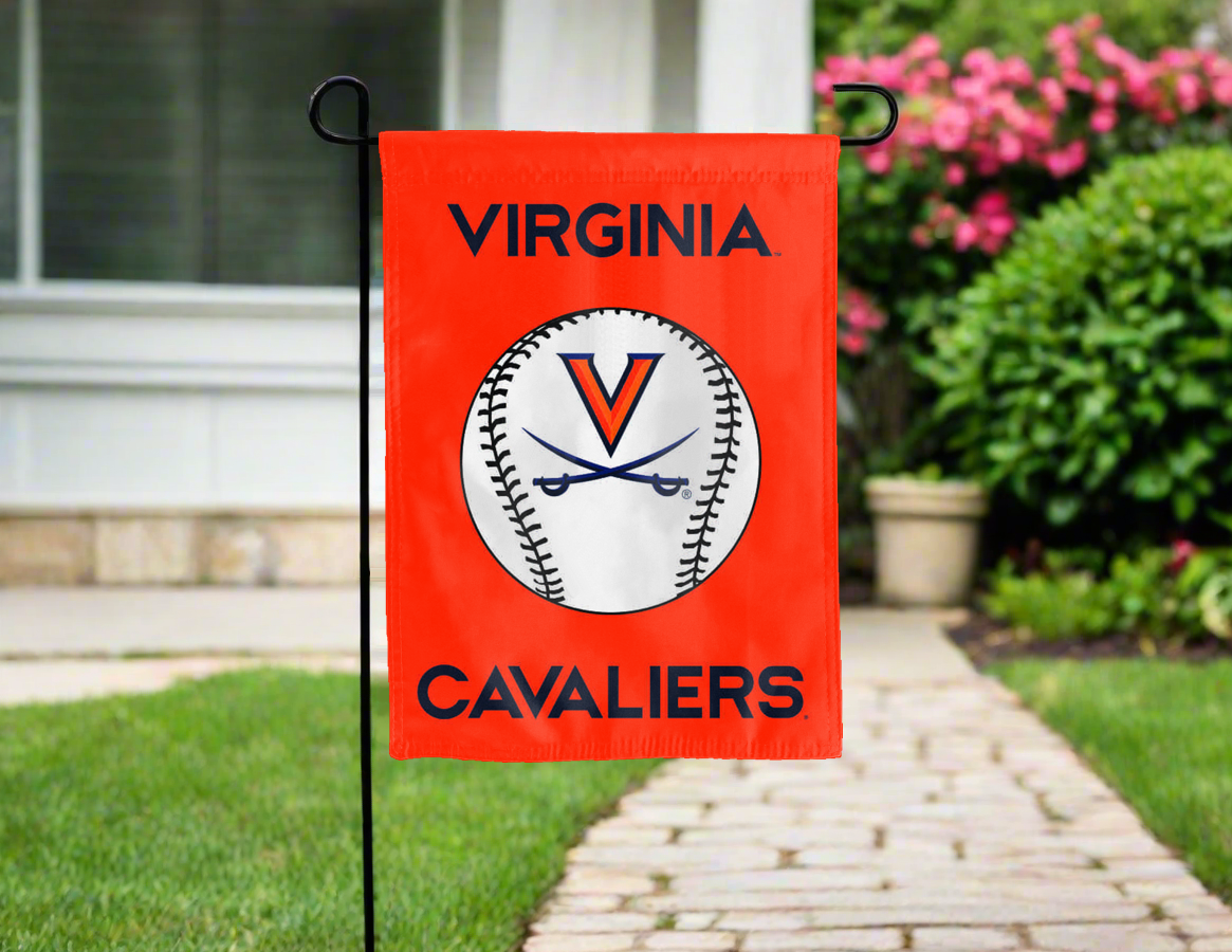 University of Virginia - Baseball Double Sided Garden Flag