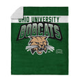 Ohio Bobcats Sherpa Blanket