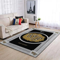Wake Forest Rug Modern Style for Living Room Decor Red and Gray