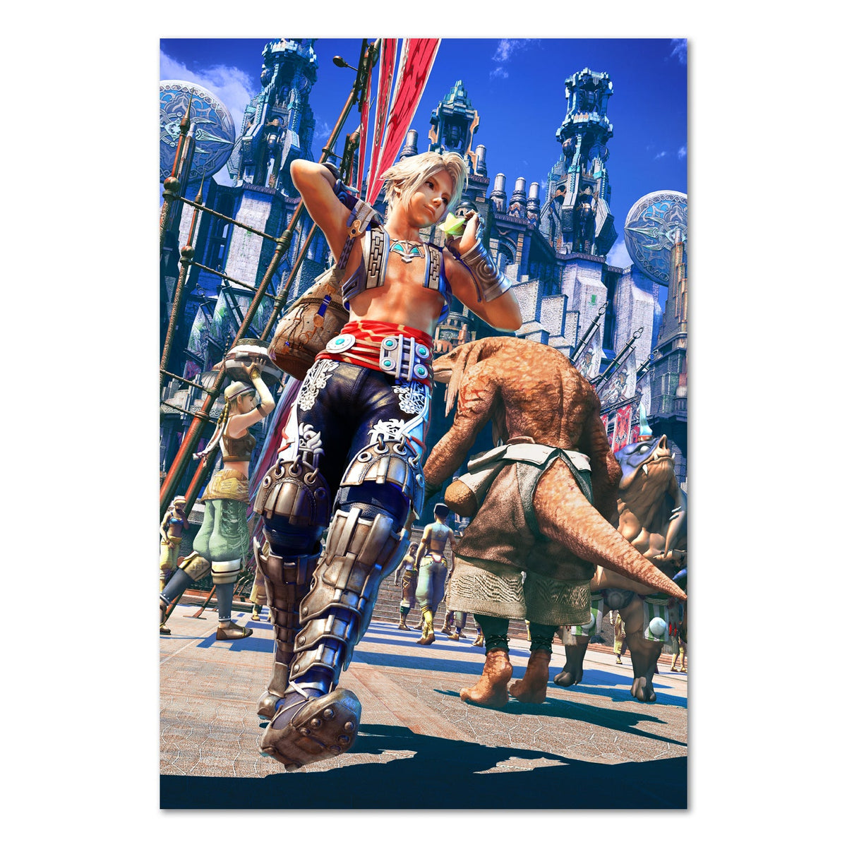 Final Fantasy XII Poster ‚Äî Vaan Key Art Print | FFXII Square Enix Wall Art